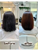 シゲ 自由が丘店(SHIGE)&nbsp;白髪染めも髪質改善カラーでマイナス10歳40代50代グレイカラー