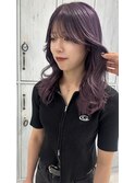 韓国風くびれレイヤー×ラベンダー