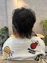 ヘイリー(HAILEY) ウルフレイヤーショート×パーマ×デザインカラー