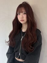 カルマ(KARMA) ブリーチなしでもできるワインレッドカラー