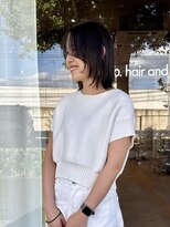 オーヘアアンドアイ(oo.hair and eye)&nbsp;顔わまりレイヤースタイル