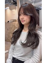 カラフクオカ 薬院駅前(Cara FUKUOKA)&nbsp;【ラベンダーグレージュ&レイヤーカット】《福岡透明感カラー》