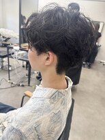 ヌークバイラヴェスト 四日市(neuk by lovest)&nbsp;【neuk服部】リバースセンターパートスパイラルパーマ