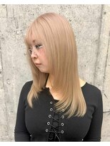 ワク 豊川店(waku)&nbsp;ハイトーン　レイヤーカット