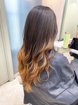 ロンドシェリ 仙台(Lond Cheri)&nbsp;グラデーションカラーデザインカラーケアブリーチ仙台