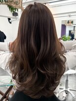 ゴカン バイ ジル ブラン 名古屋(Gokan by JIL BLAN)&nbsp;ハイライトバレイヤージュダブルカラーショートカット30代40代