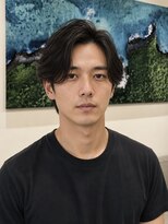 フルショウ アシヤ(FURUSHO ASHIYA)&nbsp;自然に曲がる縮毛矯正×大人センターパート