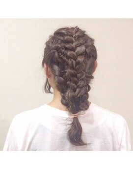ヘアーサロン リノ(Hair salon LiNO) 編み込み＋編み込み