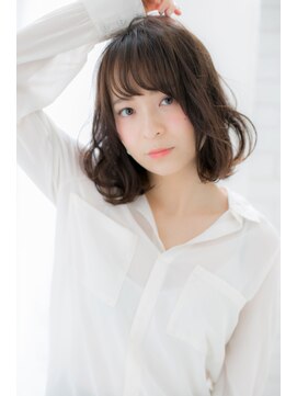 ローマ ギンザ(ROMA Ginza) 『ROMA』大人小顔デジタルパーマ切りっぱなしボブマッシュウルフ