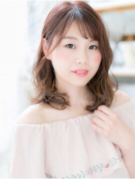 カバーヘア 上尾西口店(COVER HAIR) *mod's上尾*アシンメトリー♪ナチュラルウェットウェーブa