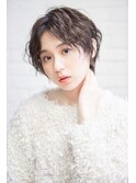 【Lalei】大人 かわいい ショート ウェーブ *表参道