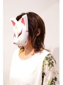 【coma中野】くびれウルフカットワンサイドショートブランジュ