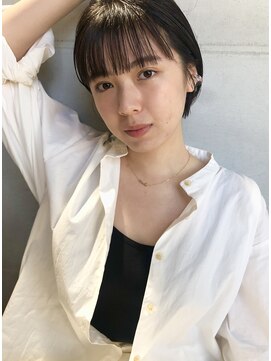 キーダ(KEEDA) セットも楽チン×暗髪ショートボブ