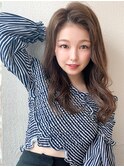 アフロート《矢田菜津紀》表参道　韓国長め前髪ふんわりパーマ
