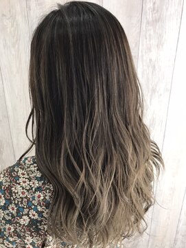 シエル 藤沢店(CIEL) ミルクティーベージュ×バレイヤージュカラー