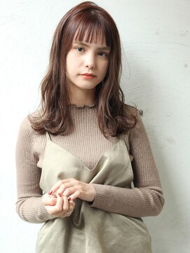 ロイジー(roijir) 【roijir表参道】眉上バング×チェリーレッド