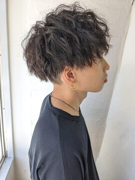 ムーンジェジェ(moon jeje) ソフトツイストスパイラルショート★　藤原