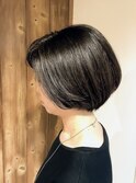 大人可愛いマッシュボブ
