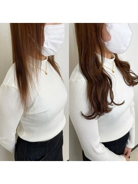 アンククロス 青山店(ANKH CROSS) 顔まわりカット×シールエクステ