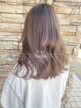 ハチノ(8NO) ベージュ