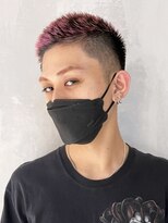 アルバム 渋谷パルコ(ALBUM) ボウズピンク_カルマパーマアッシュブラックウルフ_ba416732