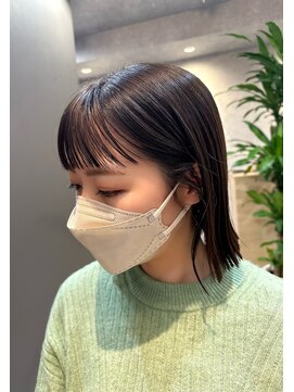 ベアーフルート 恵比寿店(BearFruit) 切りっぱなしボブ