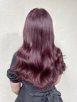 ロンドアベニール 北千住(Lond avenir)&nbsp;ピンクバイオレット☆ケアブリーチ/ダブルカラー[北千住]