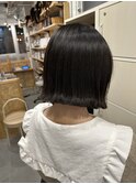 #外ハネボブ #切りっぱなしボブ
