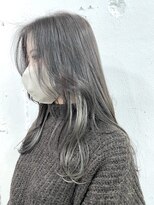 リッカ(RICCA)&nbsp;【イヤリングカラー】ダークグレージュ×シルバーカラー♪