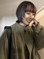 ソイ 下北沢(soi)&nbsp;【mix color】ベージュカラー_ブラウンカラー_ボブウルフ