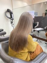 ヒカリス 東三国(HIKARIS) 笑顔溢れるハイトーンミルクティーグレージュ柔らかロング