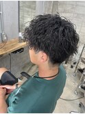 スペインカール/スパイキーショート/フェザーパーマ/守谷