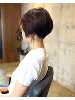 ビミュ(vimu)&nbsp;前下がり刈り上げショート[ショート/パーマ/縮毛矯正/髪質改善]
