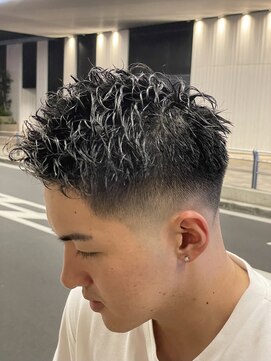 ヒロギンザ 大阪本店(HIRO GINZA) フェードスパイキーショート