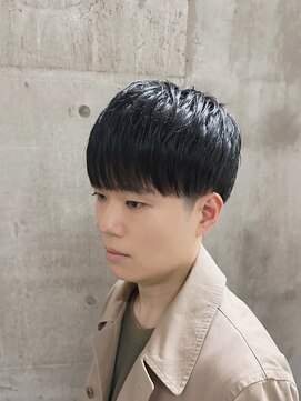 ヨシザワインク ハコザキ 水天宮前 日本橋人形町(YOSHIZAWA Inc.HAKOZAKI) マッシュ/刈り上げ/ツーブロック/黒髪/爽やか