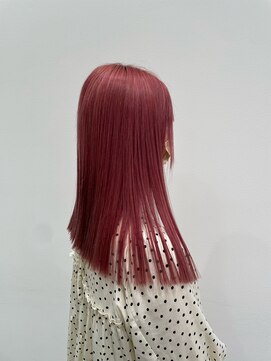 フォルテ 島田店 【ミルキーピンク×プツッとカット】