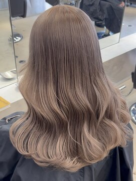 ペレ 栄店(PELE) 前髪/アンブレラカラー/こなれミディ/イメチェン/ウェーブパーマ