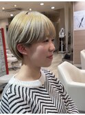 縮毛矯正/髪質改善/マッシュショート