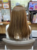 シナモンベージュトーンダウンカラー20代30代40代大人可愛い