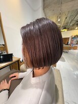 ヘアリゾート粋 リマ 銀座店(lima)&nbsp;ナチュラルボブ/イヤリングカラー
