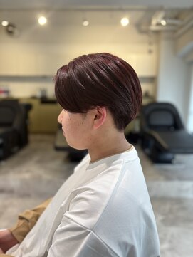 ソイクフ 四条大宮店(SOY-KUFU) 20代30代40代◎似合わせチェリーブラウンレディース刈り上げ