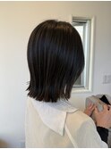 切りっぱなしボブ