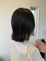 ノアール(Noir) 切りっぱなしボブ