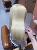 スペシャルブロンドヘア