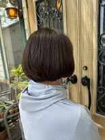 チョコレート(chocolate)&nbsp;髪質改善大人可愛い20代30代40代50代ショートボブ