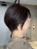 エリマ 調布(elima) レディースショート大人美人ショートショコラブラウンカラー