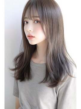 アムネシア 三軒茶屋(AMNESIA) シースルー/ヌーディベージュ/小顔カット