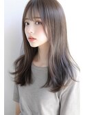 シースルー/ヌーディベージュ/小顔カット