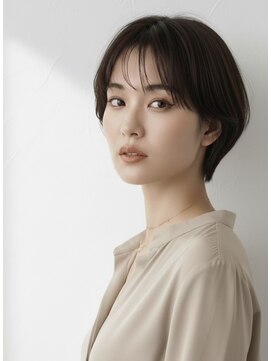 エールバイボヌール(Ere by Bonheur) 【西梅田堂島】大人可愛い丸みショート20代30代40代50代