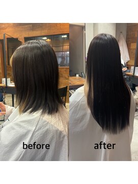 オムズ 大須店(OM's) プルシールエクステ100本/インナーカラー